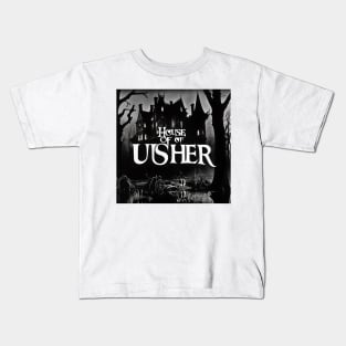 Usher's Ephemeral Embrace" Kids T-Shirt